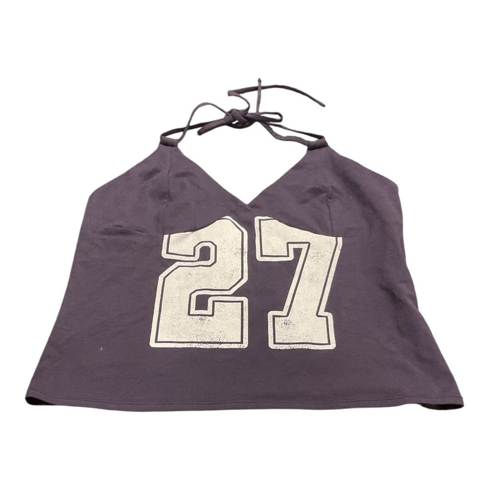 NWT Wild Fable Graphite Purple Halter Top XL - Picture 2 of 6